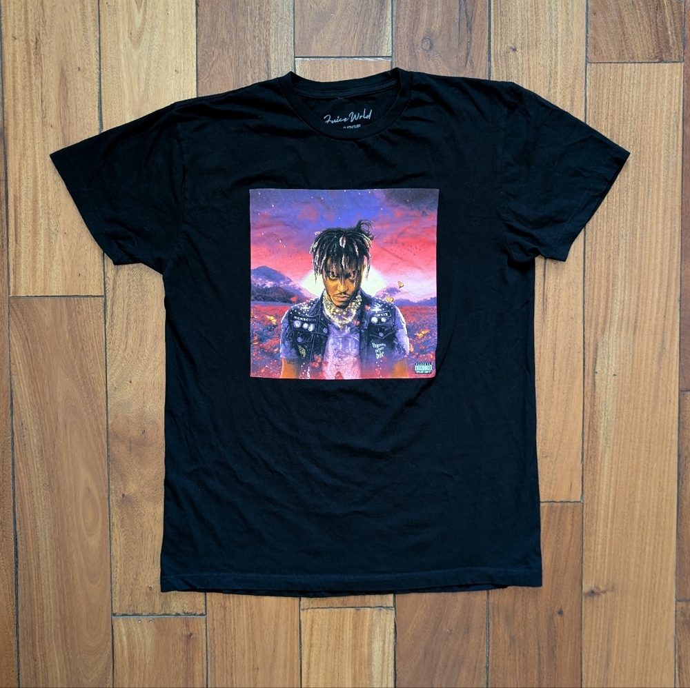 Juice Wrld Album Cover T-shirt (L)